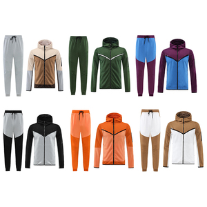 Pantalon de survêtement et sweat à capuche 2 pièces ensemble de survêtement en polaire surdimensionné Baggy nouveau personnalisé à la mode pour hommes - Product Image 3