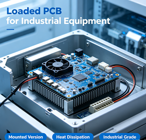 Placa de Circuito Impreso (PCB) con Componentes Electrónicos, Ensamblaje SMT PCBA, para Automatización, IoT y Equipos Inteligentes - Product Image 1