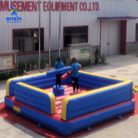 Offre Spéciale – Jeu d'Arène de Combat de Gladiateurs Gonflable en PVC Écologique pour Deux Joueurs – Bâtons de Compétition pour Enfants et Adultes – Location
