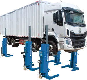 six post truck lift with CE certificate/6 post vehicle 45T truck lift