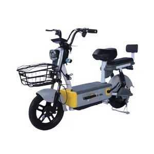 Paopao 350W 모터 전기 자전거 성인용 Ebike 바구니가있는 사랑스러운 모양의 전기 자전거 전기 자전거