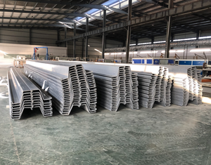 Fournisseur de palplanches en plastique de 718 mm, type M, type U, palplanches en PVC pour la protection des rivières - Product Image 2