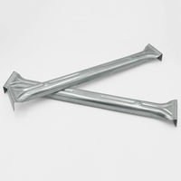 Barre de suspension de garde-robe, barre de vêtements en métal pour boîte de rangement mobile