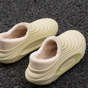 OLICOM Chaussons Bottes Homme Femme Chauds Doux Confortables en Mousse à Mémoire de Forme Imperméables Antidérapants <span class=keywords><strong>pour</strong></span> Intérieur avec Velours Moelleux - Product Image 3