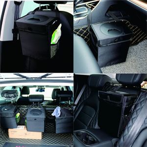 Poubelle de voiture BlessHome 3-6L, sac de rangement étanche à suspendre au dossier de siège pour véhicule - Product Image 5