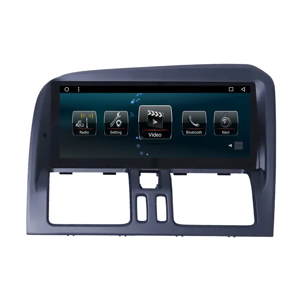 Android 10 PX6 Stereo Otomatis untuk Volvo XC60 2009-2017, Navigasi GPS Kanan Multimedia Layar Sentuh HD Pemutar Video Carplay