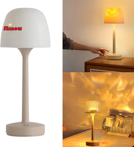 Lámpara <span class=keywords><strong>de</strong></span> Proyección con Efecto <span class=keywords><strong>de</strong></span> Ondas <span class=keywords><strong>de</strong></span> Agua, Recargable, Inalámbrica, RGB, Lámpara <span class=keywords><strong>de</strong></span> <span class=keywords><strong>Noche</strong></span> <span class=keywords><strong>de</strong></span> Mesa con Control Táctil para Decoración <span class=keywords><strong>de</strong></span> Dormitorios - Product Image 5