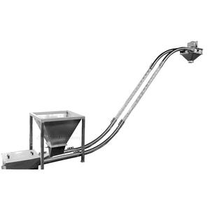 Paslanmaz çelik zincir Disk konveyör boru sürükle zincir tüp kahve çekirdeği tozu için boru kablosu Disk konveyör - Product Image 2