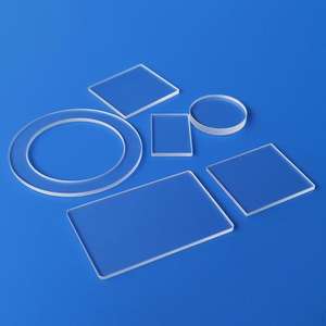 High-Transparency Industrial Optical Glass Sheets Fused Silica Wafer High-Purity (>99.99%) Customizable Sizes/Shapes Precision - Product Image 2