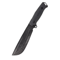 Couteau tactique à lame fixe en acier D2 pour la chasse et le camping avec manche en Micarta, couteau utilitaire multifonction DIY, OEM pris en charge