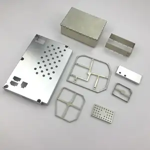 Custom OEM Stamping EMI EMC RF RFI Shielding Case / Cover / Frame / Can PCB Shields By Stamping