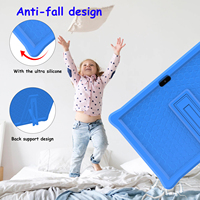 Nueva Tablet Educativa para Niños con Android 12.0, Rockchip Quad Core 1.5GHz, Pantalla IPS de 10 Pulgadas 2GB+32GB 1280x800, Resistente a Golpes, Wi-Fi, USB Tipo-C