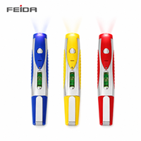 Pena Obeng Multifungsi Portabel dengan Lampu LED, Waterpass, dan 2 Mata Obeng, Peralatan Tangan