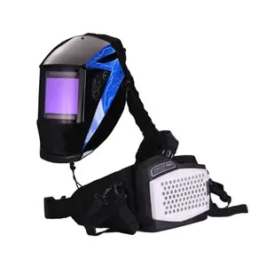 Soudeur avec filtre à air comprimé, appareil de soudage de haute qualité, 1 pièce, masque facial, respirateur, casque avec ventilation