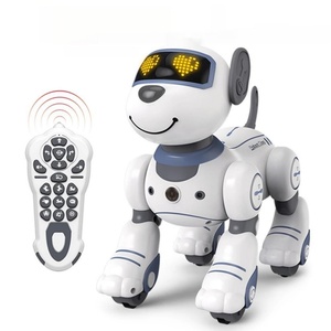 Robot chien éducatif intelligent SJY-BG1533, châssis coulissant à quatre roues, commande vocale, portée de 10 m, jouet télécommandé en plastique - Product Image 1