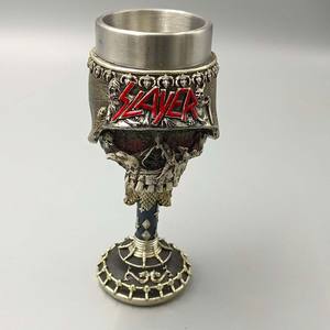 Taza creativa única de esqueleto de Halloween, taza de águila calva con calaveras 3D, taza de <span class=keywords><strong>cerveza</strong></span> de vino de resina para Bar de taberna - Product Image 5