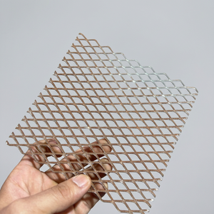 Lámina de Malla Metálica Perforada Galvanizada de Alta Resistencia con Patrón de Diamante para Cercas de Seguridad, Divisiones Industriales de Seguridad - Personalizada - Product Image 2