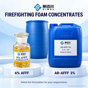 Concentré de mousse anti-incendie SIMEL 6% AFFF et 3% AR AFFF, agent d'extinction d'incendie liquide pour approvisionnement en vrac - Product Image 3