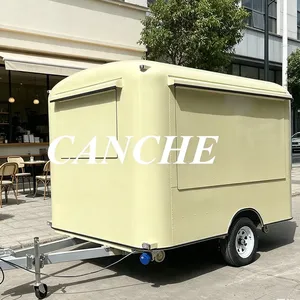 Kiosque alimentaire commercial, petit chariot mobile pour pizzas, tacos, frites, remorque alimentaire électrique - Product Image 1