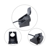 Adaptador de Doble Puerto USB para Montaje Empotrado en el Tablero del Automóvil, Panel de Control con Doble Puerto USB 3.0, Macho a Hembra, Tipo C, Cables de Carga para Montaje en Panel