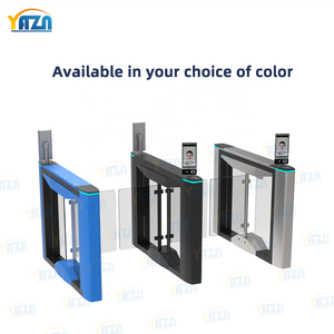 Barriera a battente sottile in acciaio inox 304 per uffici, banche, enti governativi, apertura rapida 0,2s, tornello veloce da 1400mm, parti personalizzate e spedizione veloce OEM - Product Image 4