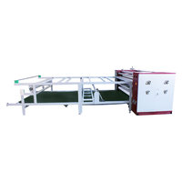 Machine de sublimation automatique Xingyan pour textiles, largeur 420*1700mm, type huile, presse à chaud DTF pour tissus et tapis de 1700mm