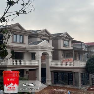 Revêtement acrylique <span class=keywords><strong>effet</strong></span> granit Wufushan Crown Crystal haute résistance à l'usure pour l'intérieur et l'extérieur des bâtiments, <span class=keywords><strong>peinture</strong></span> liquide par pulvérisation - Product Image 2