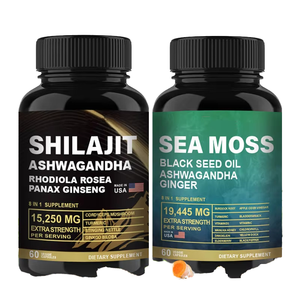 Offre Spéciale : Capsules de Gélules Molles au Gingembre, à la Mousse de Mer et à l'Huile de Nigelle – Complément de Santé Naturel pour Adultes, Bénéfices Antioxydants, Immunité - Product Image 2