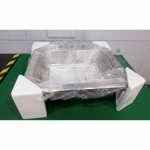 อ่างล้างจานสแตนเลส SUS304ทรงสี่เหลี่ยมแบบ3ช่อง - Product Image 1