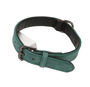 Medium Kulit Anjing Kerah Lembut Kerah Hewan Peliharaan untuk Pelatihan 6 Warna 1.2 <span class=keywords><strong>Inch</strong></span> Wide Neck Ukuran 15-18 - Product Image 3