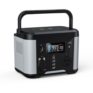 300W 296wh 500W 515wh tinh khiết Sine Wave Trạm điện <span class=keywords><strong>c</strong></span>ầm tay với không dây Sạ<span class=keywords><strong>c</strong></span> đèn pin - Product Image 2