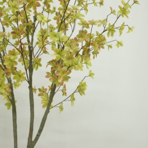 Nhà máy trong nhà trang trí nhân tạo mùa thu lá cây nhân tạo Bonsai - Product Image 6