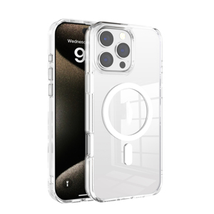 เคสโทรศัพท์ใสแบบนิ่มสัมผัสนุ่ม ปลอดภัยต่อผิว สำหรับ iPhone 17 16 15 14 13 ซีรีส์  พร้อมระบบป้องกัน รองรับการชาร์จไร้สายแบบแม่เหล็ก - Product Image 3