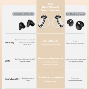 Auriculares Inalámbricos Estéreo Abiertos Q11 Plus con Gancho para la Oreja, Flexibles y Suaves, <span class=keywords><strong>Precio</strong></span> Bajo de Fábrica - Product Image 6