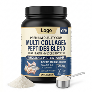 Collagène marin bovin de qualité supérieure, mélange de peptides multi-collagène, santé des articulations, récupération musculaire, protéines en gros pour adultes et adolescents - Product Image 1