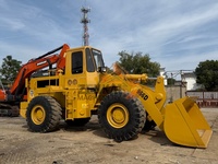 Chargeuse sur pneus Caterpillar 966D d'occasion, capacité nominale de 6 tonnes, godet de 3,5 m3, 172 000 W, 2014, équipement de construction japonais