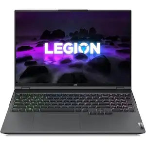 كمبيوتر ألعاب محمول LenovoS Legion 5 Pro لعام 2024 من الجيل الحادي عشر ومعالج Core i7 بقدرة 2.3 جيجاهرتز ومساحة تخزين 64 جيجابايت ومساحة تخزين 1 تيرابايت DOS شاشة 16 بوصة GeForce RTX 3050 Ti