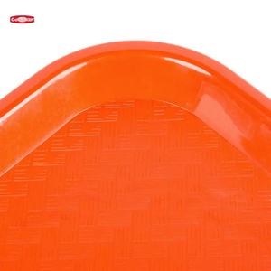 Rectangular PP <b>Plastic</b> Anti-Slip Recyclable Dishwasher Safe Commercial Grade Serving <b>Trays</b> for Restaurant <b>Food</b> Premium - Product Image 6