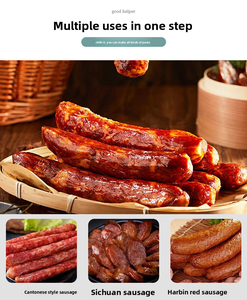 Machine à saucisses manuelle en acier inoxydable, machine à farcir les chorizos - Product Image 6