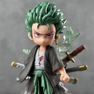 15Cm buena calidad lindo <span class=keywords><strong>Kawai</strong></span> One Pieced Zoro <span class=keywords><strong>Anime</strong></span> dibujos animados modelo juguete <span class=keywords><strong>Anime</strong></span> PVC figura - Product Image 5