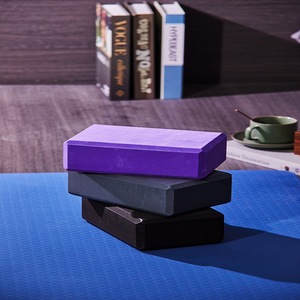 บล็อกฝึกโยคะแบบเปิดนุ่มพิเศษ180ก. บล็อกฝึก EVA พร้อมขาแบบคำเดียว - Product Image 6