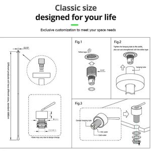 Robinet de lavabo de salle de bain <span class=keywords><strong>AMAXO</strong></span> facile à installer, en forme de goutte d'eau, monté au plafond, en laiton, avec capteur - Product Image 6
