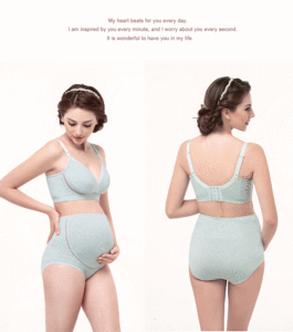 महिलाओं के मातृत्व उच्च कमर अंडरवियर गर्भावस्था सहज नरम Hipster जाँघिया से अधिक टक्कर - Product Image 3