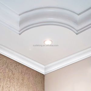Moulures <span class=keywords><strong>de</strong></span> <span class=keywords><strong>plafond</strong></span> décoratives modernes <span class=keywords><strong>en</strong></span> <span class=keywords><strong>polystyrène</strong></span> écologique avec revêtement filmé, fourniture directe usine, pour usage hôtelier 5+ - Product Image 1
