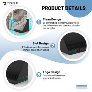 Глубокая индивидуальная пластина для слотов, Напольная керамическая плитка, настил базового типа, простая мраморная гранитная витрина - Product Image 3