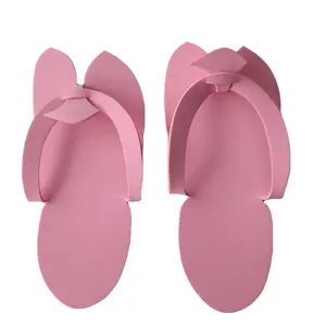 OEM Customized Colorful Disposable Flip Flops Slides Slippers For Hotel Salon