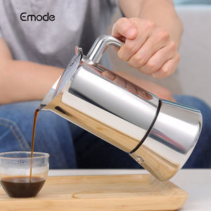 Nouveaux styles de cafetière <span class=keywords><strong>italienne</strong></span> 4 tasses, cafetière expresso en acier inoxydable personnalisée comme cadeau - Product Image 6