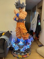 Dragon Balls Goku Anime Statue en résine Personnages de films grandeur nature Sculpture