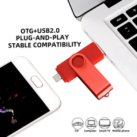Hete Nieuwe 1GB-64GB USB 2.0 Draaibare Vorm Aangepaste Logo 2-Jaar Garantie Plastic Telefoon Pendrive Flash Drive