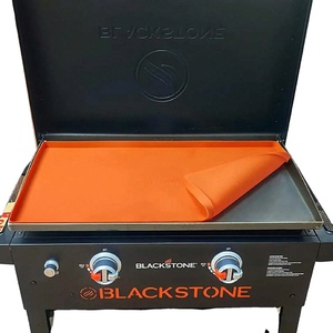 Heat Temperature Resistant <b>Non</b> <b>Slip</b> Food Grade Silicone Oil-proof Water-proof <b>Mat</b> Friendly Griddle Buddy - Product Image 3